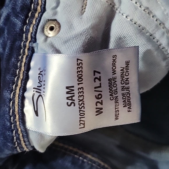 Silver jeans size 26 length 27 - Picture 5 of 5